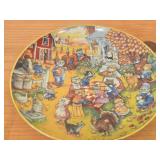 Lot of (5) by Bill Bell Cat theme Collector Plates
