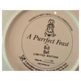 Lot of (5) by Bill Bell Cat theme Collector Plates