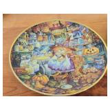Lot of (5) by Bill Bell Cat theme Collector Plates