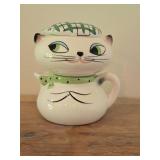 1959 Holt Howard Cozy Kitten Cat Creamer & Sugar Bowl Stacking Set