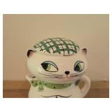 1959 Holt Howard Cozy Kitten Cat Creamer & Sugar Bowl Stacking Set