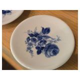 Porsgrund Bowl, Plate and Saucers (Norway)