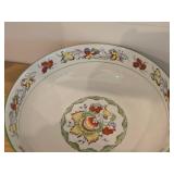 Porsgrund Bowl, Plate and Saucers (Norway)
