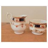 (2) Royal York Bine China Creamer and Sugar Bowl + (2) Royal Grafton Bone China Creamer and Sugar Bowl