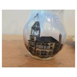 (2) Handpainted Tea Cups (Germany and Japan) + (1) Handpainted Sugar Bowl (Germany)