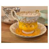 Tea Cup and Saucer Set of 4