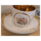 Tea Cup and Saucer Set of 4