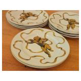 Lot of (8) Neiman Marcus Porcelain Plates 8 1/4"