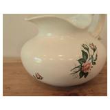 Handmade Ceramic Pitcher (signed)