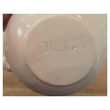 Handmade Ceramic Pitcher (signed)