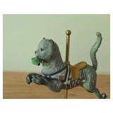 Vintage Willitts Designs Tobin Fraley Carousel Cat Figurine