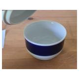 Porgrund Porcelain Butter Dish with Lid (Norway)