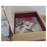 Lot of (3) Book Storage Boxes
