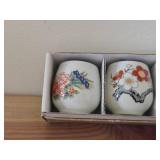 Vintage Ceramic Sake Cups Set of 5