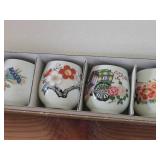 Vintage Ceramic Sake Cups Set of 5