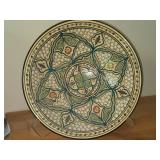 Decorative Pottery Bowl with Display