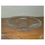 Lot of (3) Glass Bowl and (2) Glass Plates/Trays
