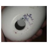 Lot of (2) Porcelain Egg Decorations