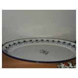 Lot of (5) Metal Serving Trays (assorted)
