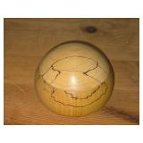 Hand-turned Spalted Beech Wood Lidded Round Storage Box