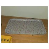 Melanine Serving Trays (x5) + Melanine Plates 6" (x4)