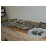Lot of (8) Melanine Serving Trays