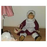 Lot of (3) Porcelain Dolls