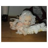 Lot of (3) Porcelain Dolls