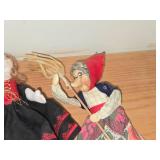 Lot of (3) Dolls - German Witch Doll + (2) Handmade Norwegian Dolls