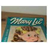 Vintage Magazines (x7) + Mary Lu Doll with Real Hair