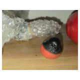 (23) Candy Design (Norway) Dompap Bird Figures + (1) Ceramic Cardinal
