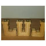 Lot of (10) Candleholders - One Lights Up