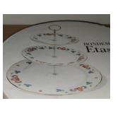 Porsgrund Porcelain 3-tier Serving Tray (Norway)