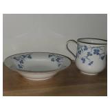 Porsgrund (Norway) Sugar Bowl and Creamer