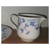 Porsgrund (Norway) Sugar Bowl and Creamer