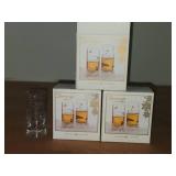 Lot of (3 Boxes) Hadeland Glasswerk Shot Glasses from the Christmas Collection 2-count ( 6 total items )