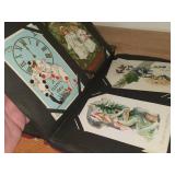 Lot of (2) Vintage Post Card Albums