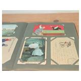 Lot of (2) Vintage Post Card Albums