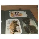 Lot of (2) Vintage Post Card Albums
