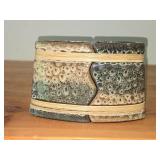 Double Wedge Ceramic Pottery Art Vase