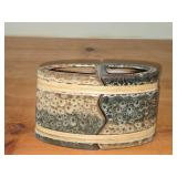 Double Wedge Ceramic Pottery Art Vase