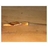 Handcarved Wood Letter Opener | Signed Alaska Whimsical Whittler 1996