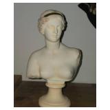 Handcrafted Alabaster Bust of Aphrodite of Melos Venus DeMillo Greek Bust