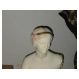 Handcrafted Alabaster Bust of Aphrodite of Melos Venus DeMillo Greek Bust