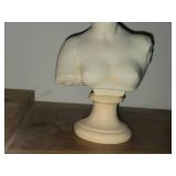 Handcrafted Alabaster Bust of Aphrodite of Melos Venus DeMillo Greek Bust