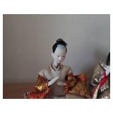 Lot of (3) Hina Dolls