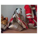Lot of (3) Hina Dolls