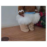 Lot of (2) Collectible Dolls - Eskimo + Sand-Filled Eskimo