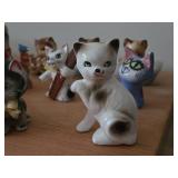 Lot of (13) Porcelain Figurines - Cats (x11), Pig and Horse
