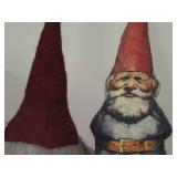 (2) Gnome Pillows, (1) Gnome Candleholder, (1) Crolly Doll (Ireland)